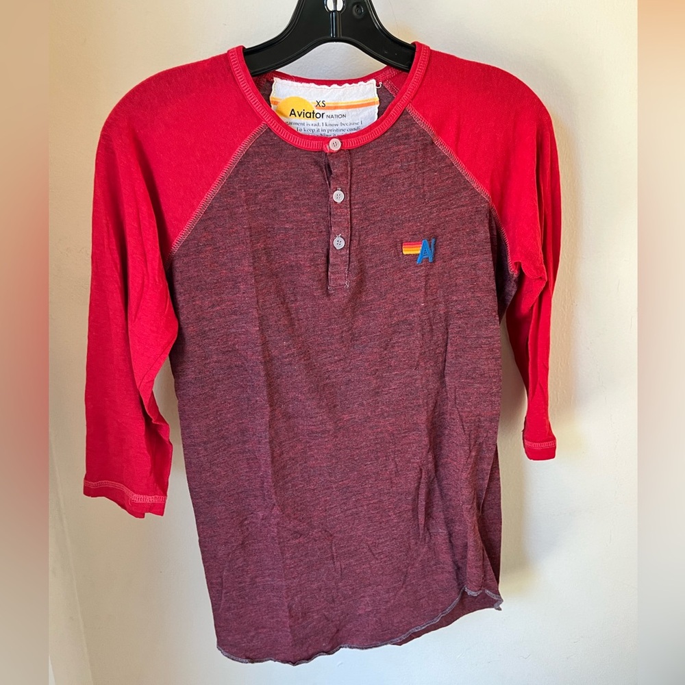 Aviator Nation Henley size XS - Picture 5 of 8